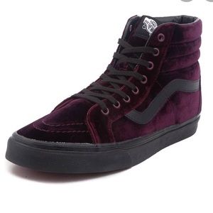 Vans | Shoes | Vans Velvet High Top | Poshmark